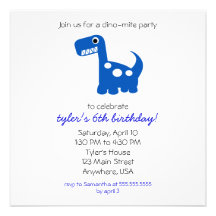 invitation de Dino-acarides