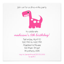 invitation de Dino-acarides
