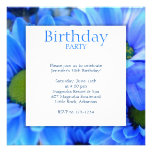 Invitation de fête d'anniversaire