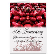 Invitation de fête d'anniversaire de greffe de rei cartes de vœux