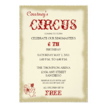 Invitation de fête d'anniversaire des enfants de c