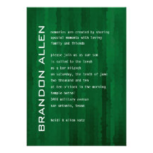 Invitation de filets de techno de Mitzvah de barre