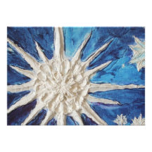 Invitation de flocon de neige