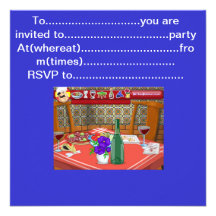 invitation de garçons