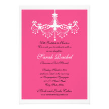 Invitation de lustre de roses indien