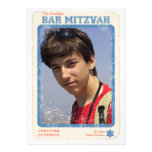 Invitation de Mitzvah de barre d'étoile de sports