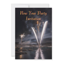 Invitation de partie de nouvelle année