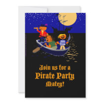 Invitation de partie de pirate