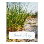 Invitation de partie de plage