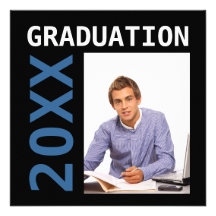 Invitation de photo de l'obtention du diplôme 20XX