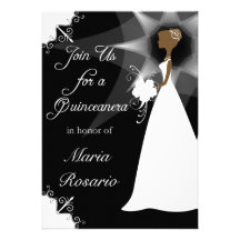 Invitation de Quinceanera