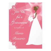 Invitation de Quinceanera