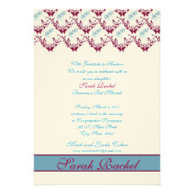 Invitation de remous de fleur de papillon