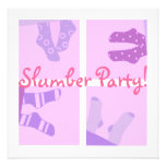 Invitation de soirée pyjamas