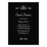 Invitation de sweet sixteen de conte de fées