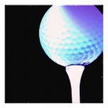 Invitation de tee de golf