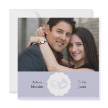 Invitation d'engagement de photo