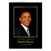Invitation d'Obama - partie formelle d'inauguratio Carte