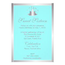 Invitation d'or de diadème d'argent/Aqua de sweet 