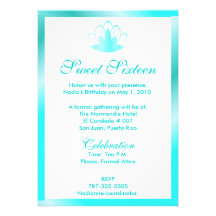 Invitation d'or de diadème de WhiteAqua de sweet s