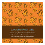Invitation éffrayante de partie de Halloween de ci