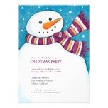 Invitation gaie de fête de Noël d'enfants du bonho