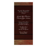 Invitation grande de mariage campagnard
