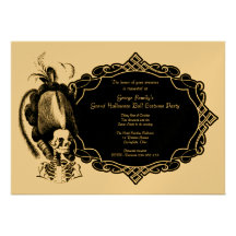 Invitation grande de partie de mascarade de boule 
