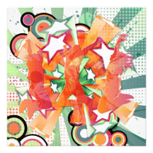 Invitation heureuse de partie de personnes
