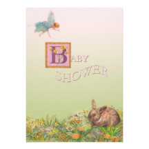 INVITATION MAGIQUE DE BABY SHOWER