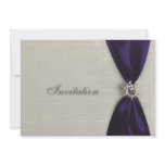 Invitation mauve-foncé