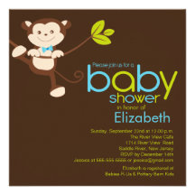 Invitation mignonne de baby shower de garçon de si