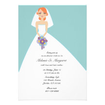 invitation NUPTIALE de coutume de DOUCHE de jeune 