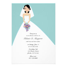 invitation NUPTIALE de coutume de DOUCHE de jeune 