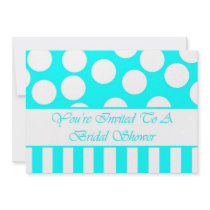 Invitation nuptiale de douche