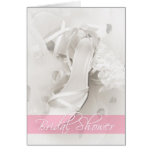 Invitation nuptiale de douche carte