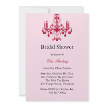 Invitation nuptiale de douche de salle de bal gran