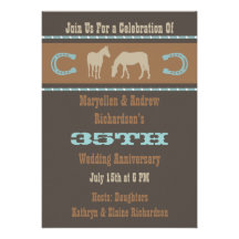 Invitation occidentale de fête d'anniversaire de m