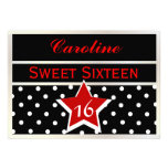 Invitation-Personnaliser royale de sweet sixteen d