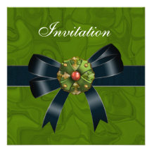 Invitation tout l'arc de noir de vert d'écrasement