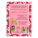 invitation tropicale hawaïenne de baby shower de 5