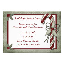 Invitation verte de sucre de canne