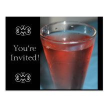 Invitation Zinfandel Carte Postale