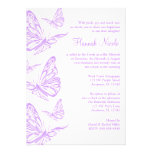 Invitations assez pourpres de bat mitzvah de papil