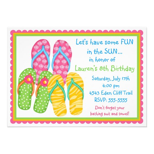 Invitations d'anniversaire de bascules électroniqu