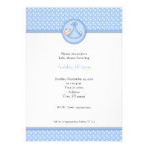 Invitations de baby shower