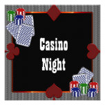 Invitations de bal d'étudiants de casino de Las Ve