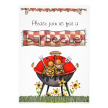 invitations de barbecue