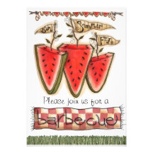 invitations de barbecue