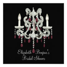 Invitations de ~ du lustre II de nuit